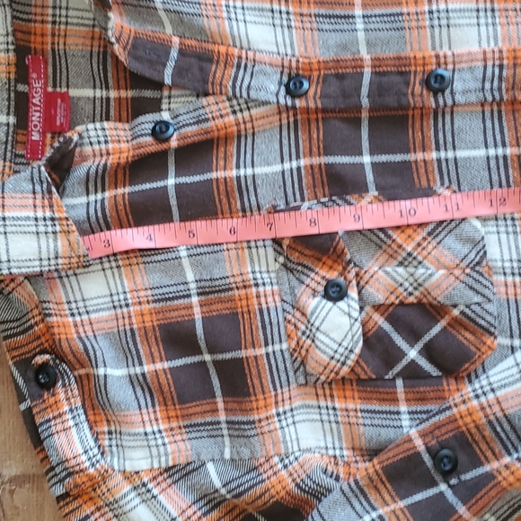 Montage plaid shacket - Picture 3 of 8
